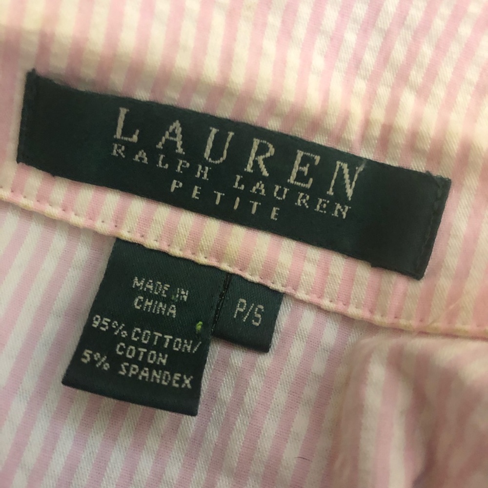 Pink Ralph Lauren Seersucker Blazer - Picture 4 of 6
